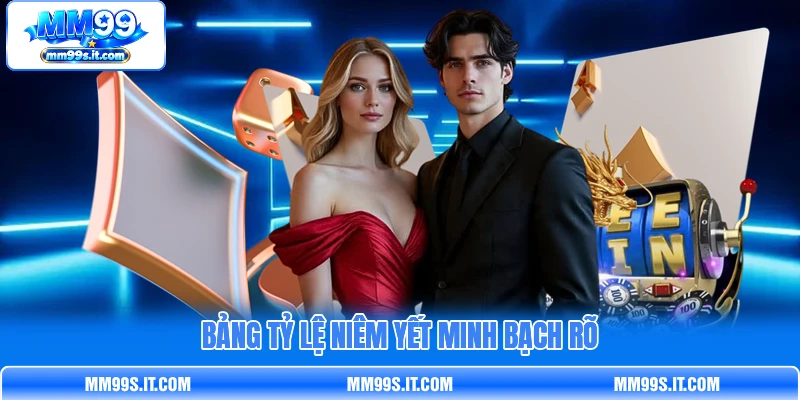 Bảng tỷ lệ niêm yết minh bạch rõ Bảng tỷ lệ niêm yết minh bạch rõ