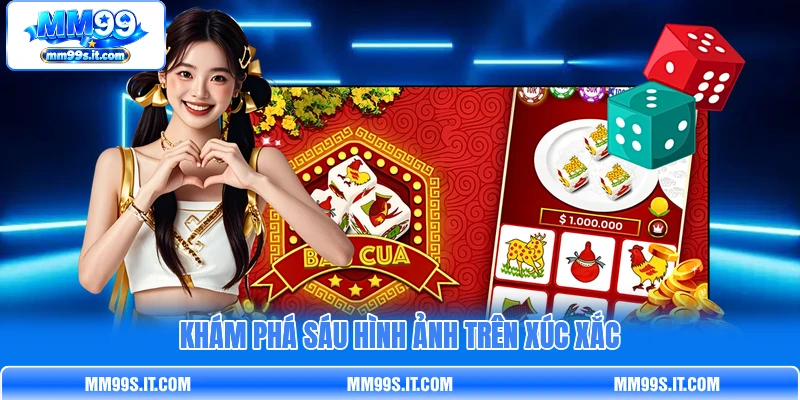 Khám phá sáu hình ảnh trên xúc xắc